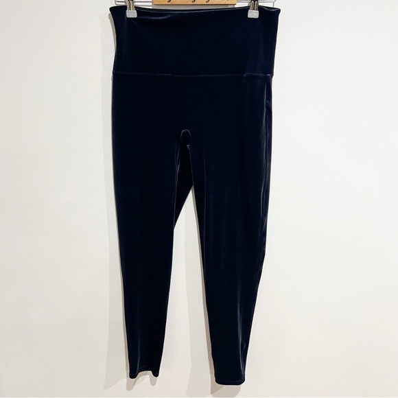 Spanx Velvet Legging Navy Blue - Picture 3 of 9